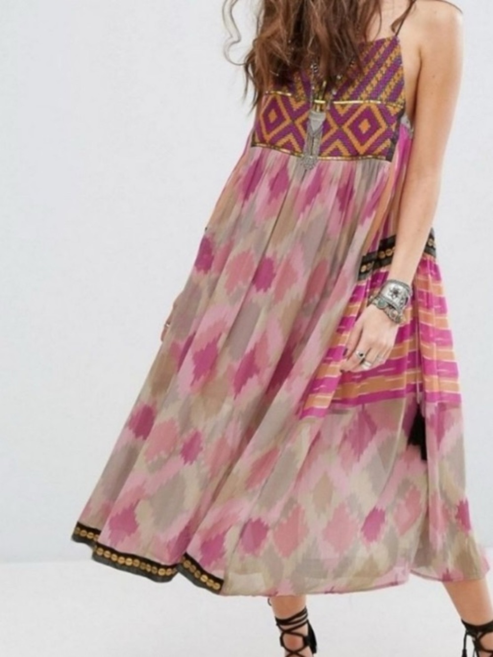 Free People Home Sweet Home Midi Dress Size XS